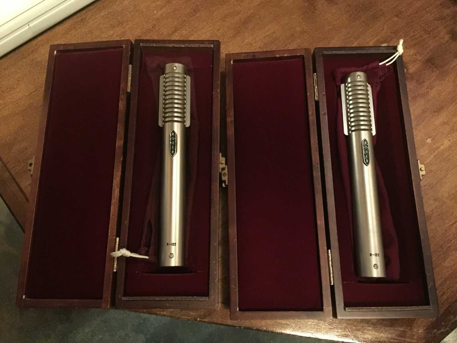 MATCHED PAIR Royer Labs R122 Condenser  Microphone___1500EUR